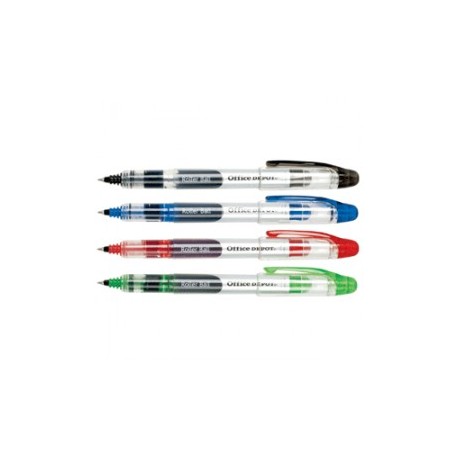 BOLIGRAFO ROLLERBALL TINTA COLORES PUNTO FINO PAQ6