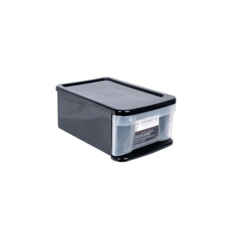 CAJA DE PLASTICO APILABLE IRIS STACKS-UP MEDIANO