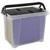 CAJA DE PLASTICO OFFICE DEPOT PORTATIL ARCHIVO