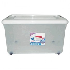 CAJA EUROPLAST MONACO CON RUEDAS Y TAPA BLANCA