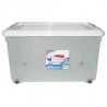 CAJA EUROPLAST MONACO CON RUEDAS Y TAPA BLANCA