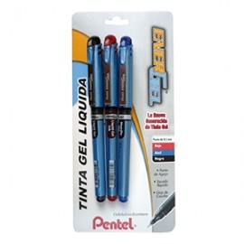 BOLIGRAFO ROLLERBALL ENERGEL PUNTO FINO COLS SURT