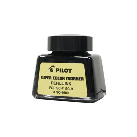 TINTA PARA MARCADOR RECARGABLE PILOT NEGRO PZA