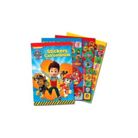 BLOCK STICKERS PAW PATROL