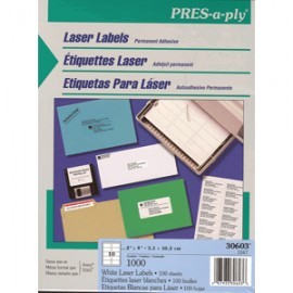 ETIQUETA LASER PRESS PLY 2X4 AVERY CON 100 PIEZAS