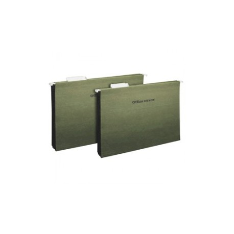 FOLDER COLGANTE OFICIO OFFICE DEPOT VERDE CON 25