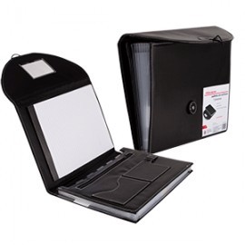 PADFOLIO CON ARCHIVADOR OFFICE DEPOT 7 DIVISIONES