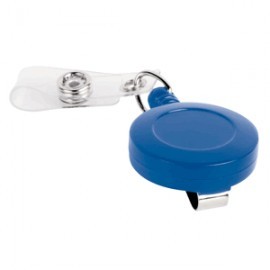 BROCHE RETRACTIL OFFICE DEPOT AZUL CON 10 PIEZAS