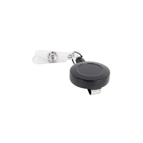 BROCHE RETRACTIL OFFICE DEPOT NEGRO CON 10 PIEZAS