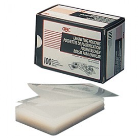 MICA TERMICA GBC 1204 10 MIL. 6.5X9.5CM CON 100 PZ